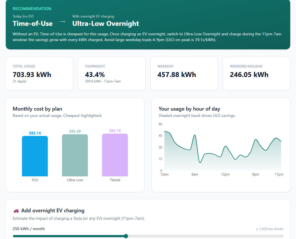 Utility Advisor Screenshot